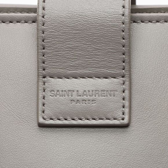 Saint Laurent Smooth Calfskin Baby Monogram Cabas Tote - Picture 9 of 15